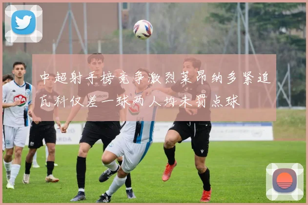 中超射手榜竞争激烈莱昂纳多紧追瓦科仅差一球两人均未罚点球