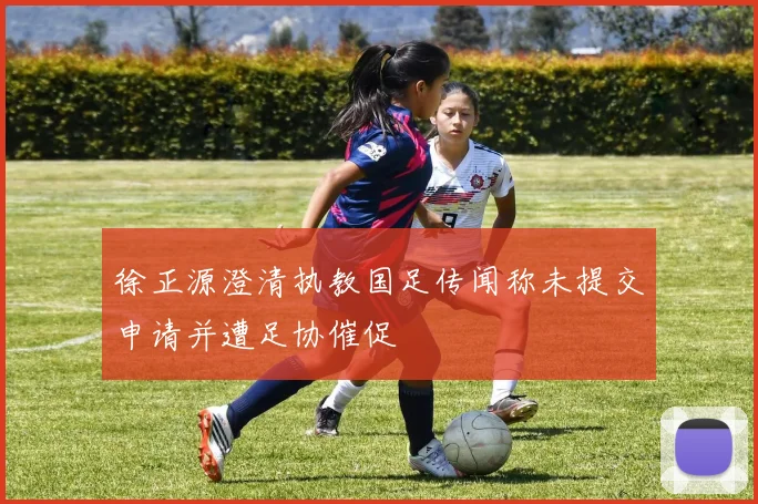徐正源澄清执教国足传闻称未提交申请并遭足协催促